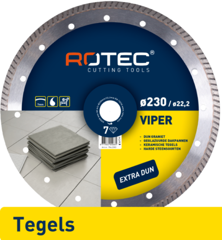Diamantzaag VIPER 7 230x1,6x25,4