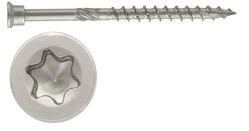 BMB Terrasschroef VK edelstaal 5.0x70/42