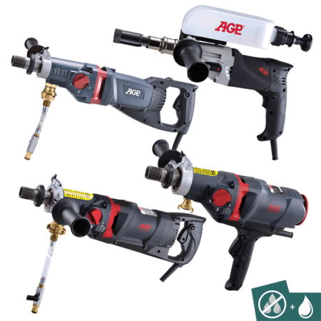 Diamant boormotoren nat & droog