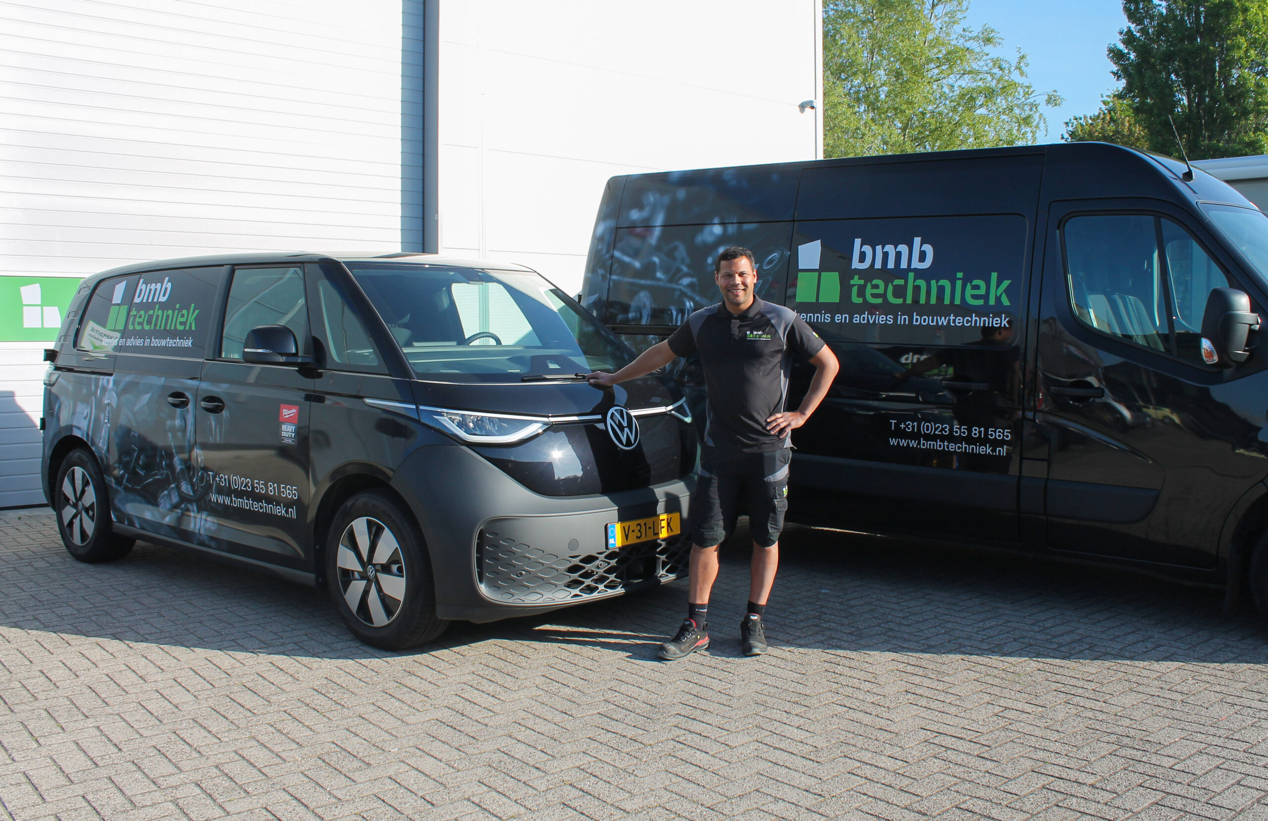 Collega Tyrone BMB Techniek