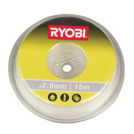 Ryobi maaidraad 2,0mm 15mtr WIT