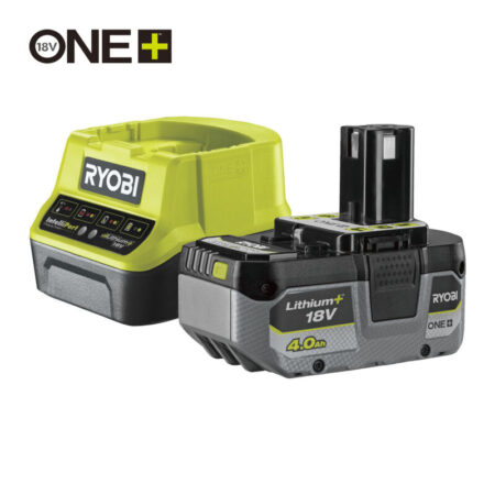 Ryobi One+ 1 x 18V/4.0 Ah Li-on accu +