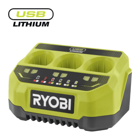 Ryobi RC43P 4V oplader met 3 poorten