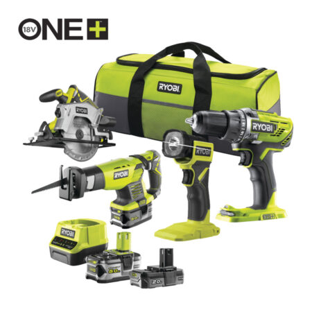 Ryobi ONE+ Combo Kit 4 delig RCK184-252S