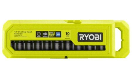 Ryobi RHDIS10PC 10dlg slagdoppenset