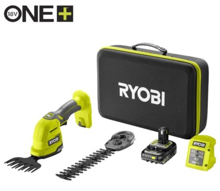 Gras- en struikscharen Ryobi op accu voor precisie tuinonderhoud