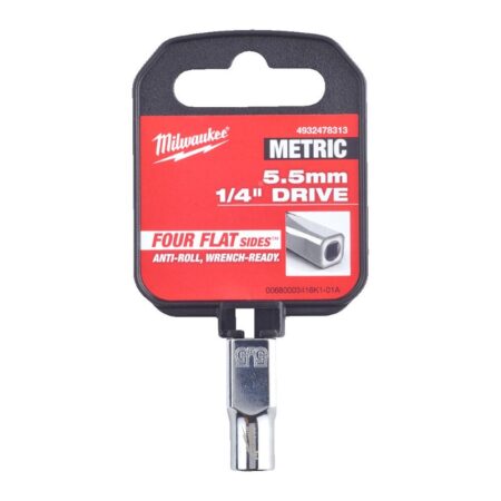 1/4" dop metrisch 5.5mm