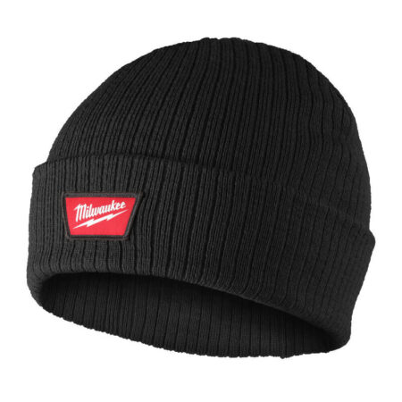 Milwaukee Beanie met omslag zwart